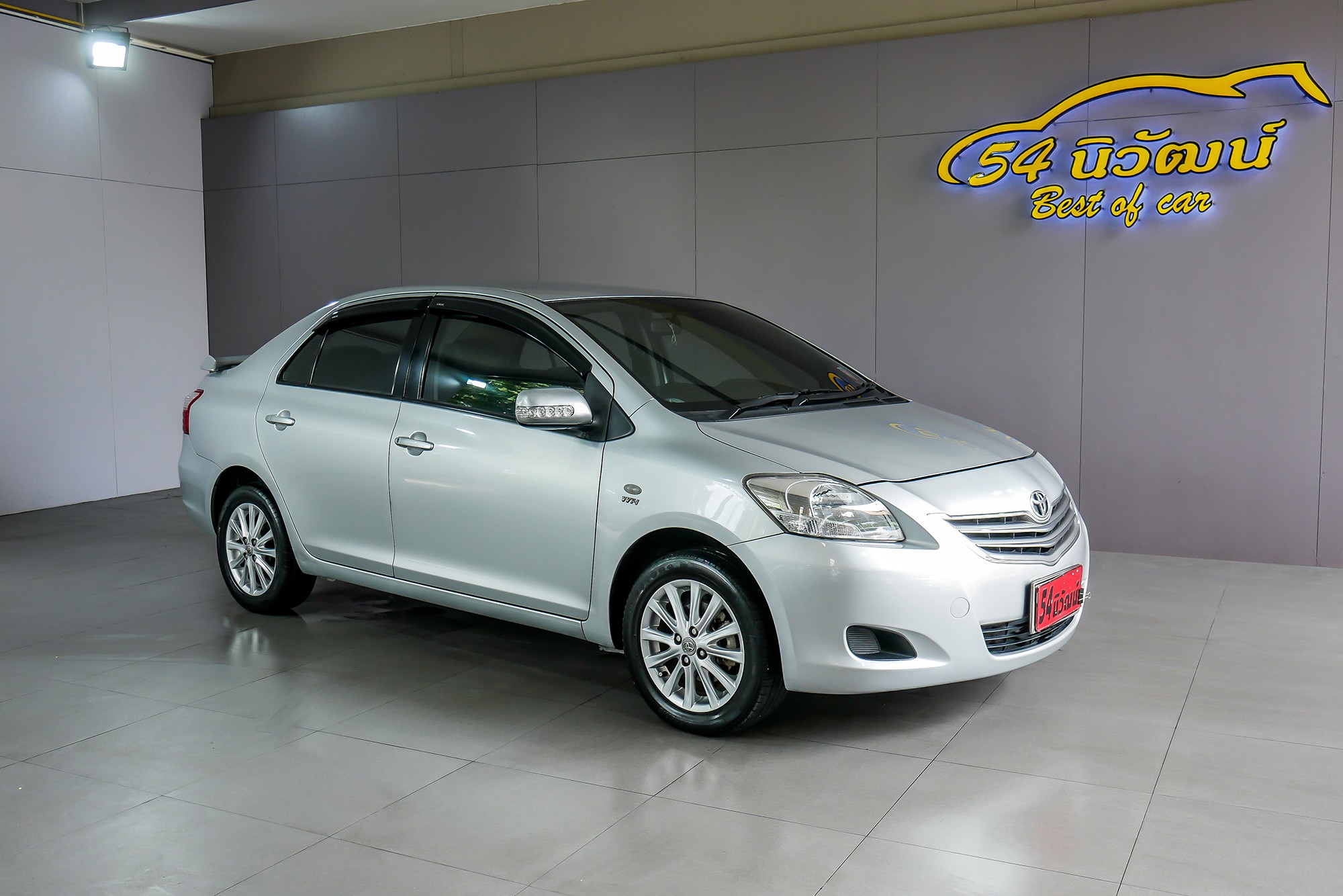 TOYOTA VIOS 1.5 J MINOR CHANGE AT 2011 สีเงิน