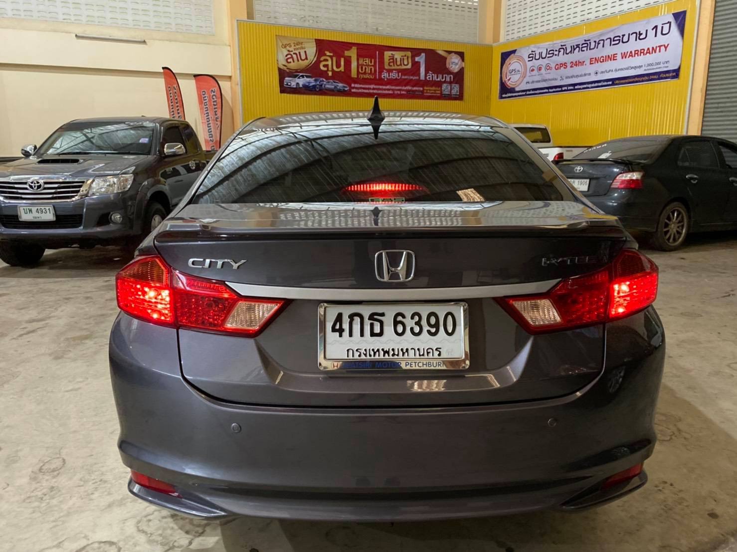 Honda City ปี 2014 สีเทา (รูปที่ 2)