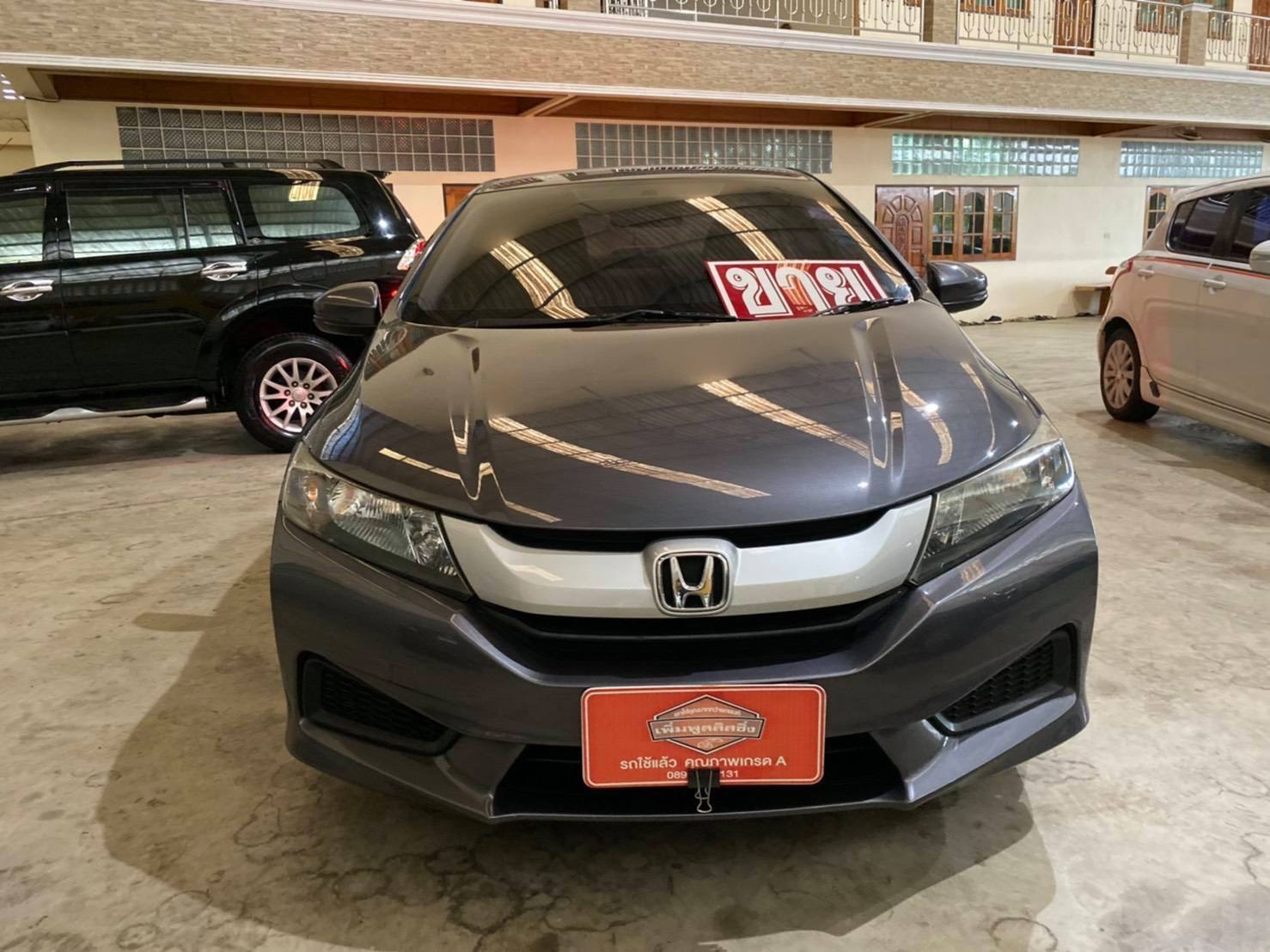 Honda City ปี 2014 สีเทา (รูปที่ 8)