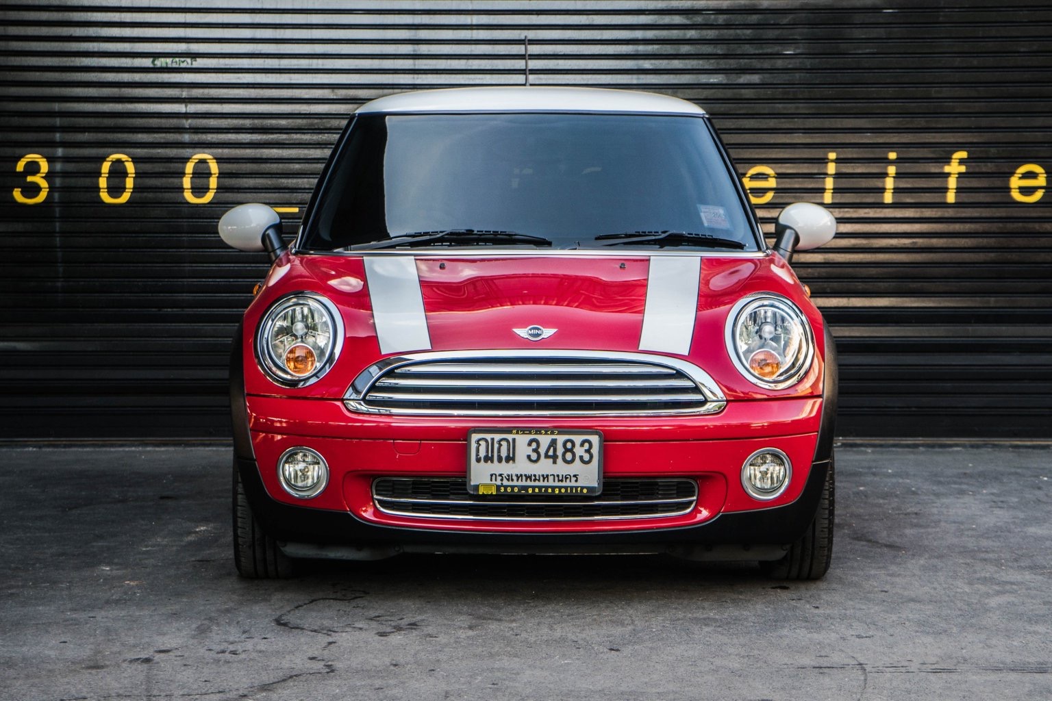 Mini Hatch (Cooper) Gen2 R56 ปี 2008 สีแดง (รูปที่ 3)