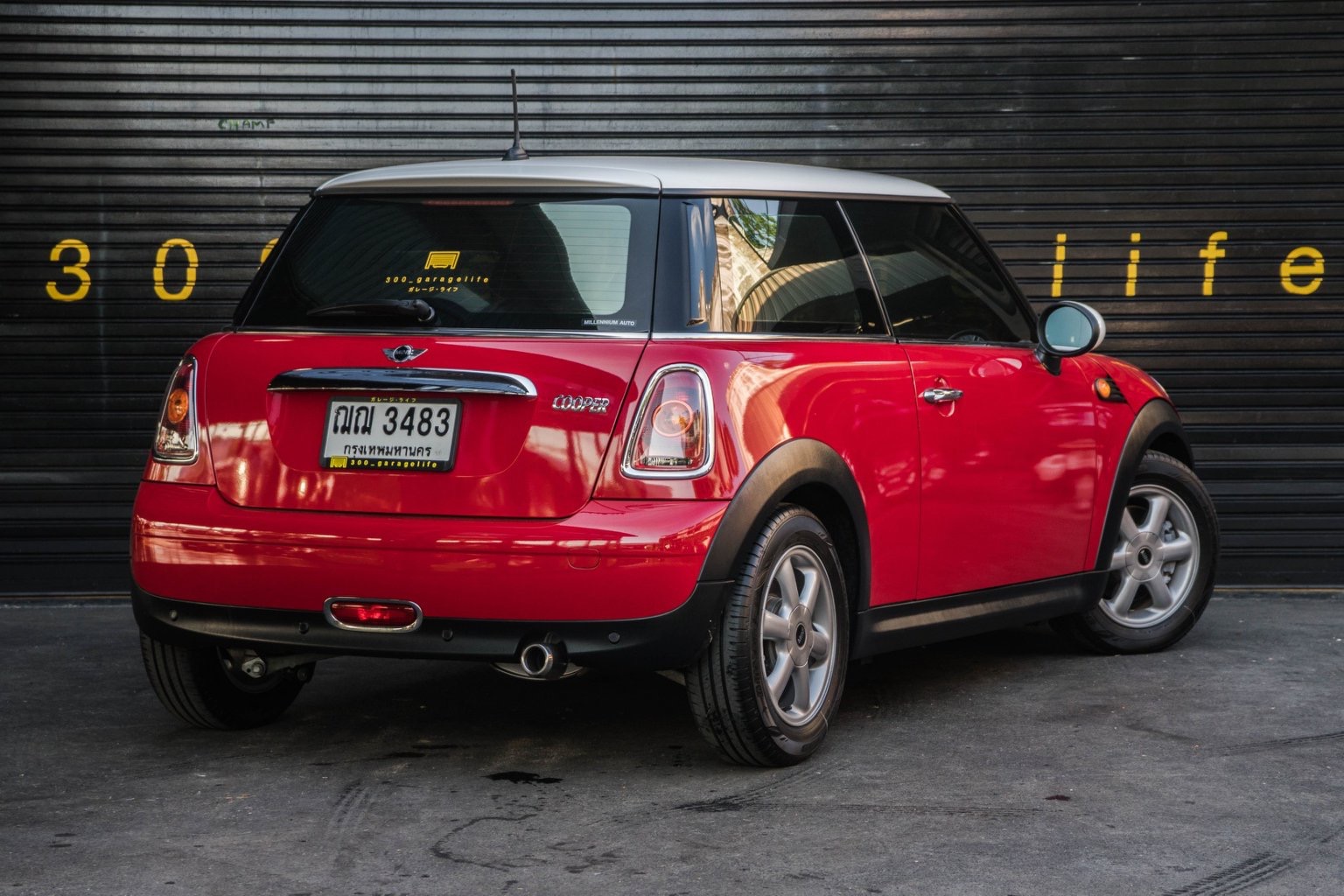 Mini Hatch (Cooper) Gen2 R56 ปี 2008 สีแดง (รูปที่ 2)