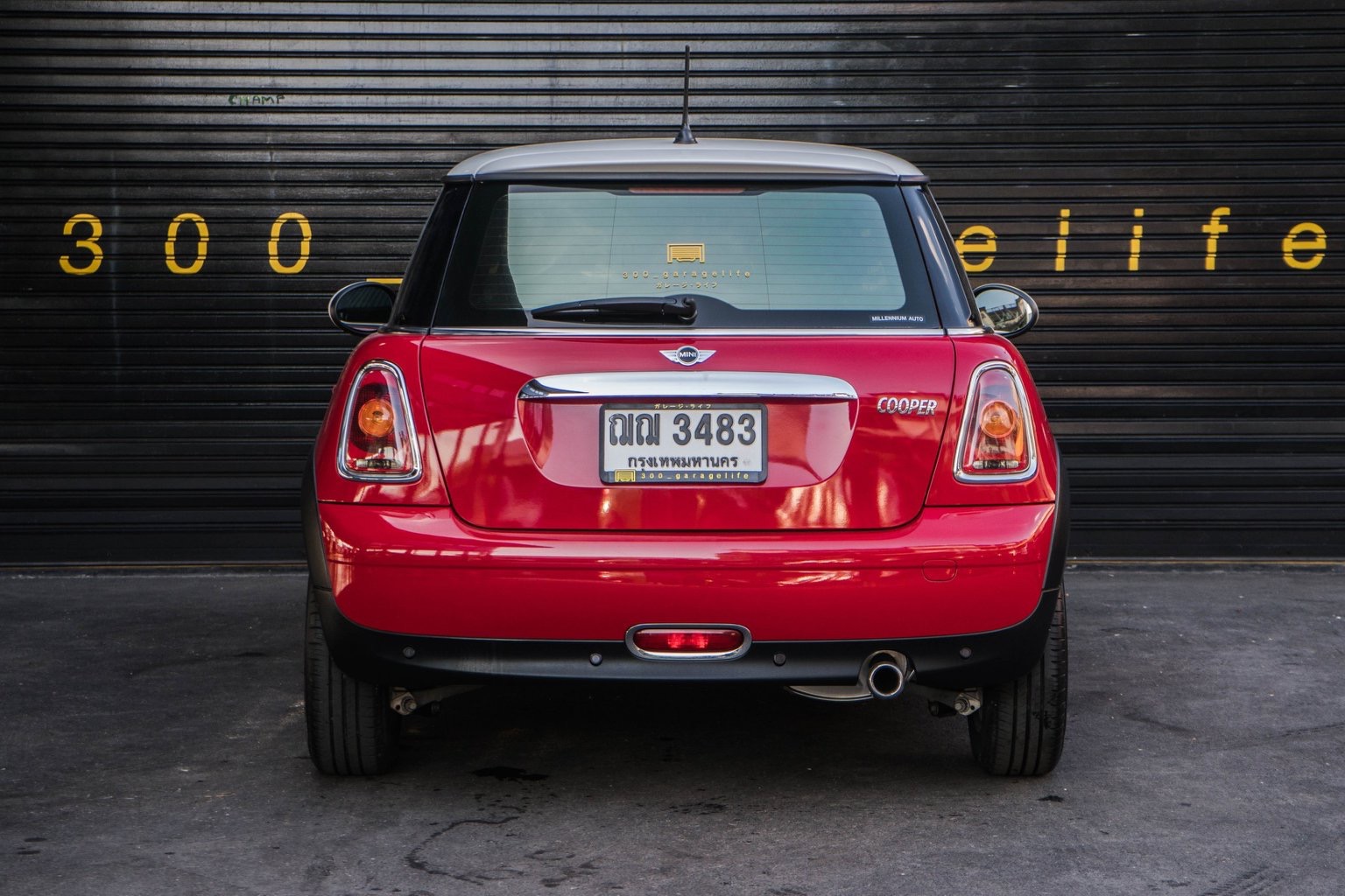 Mini Hatch (Cooper) Gen2 R56 ปี 2008 สีแดง (รูปที่ 4)