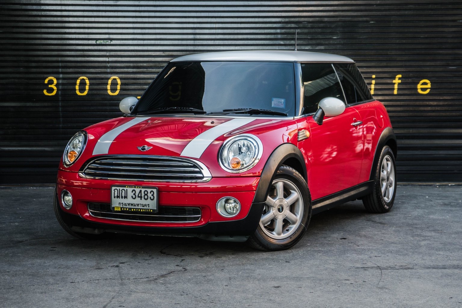 Mini Hatch (Cooper) Gen2 R56 ปี 2008 สีแดง