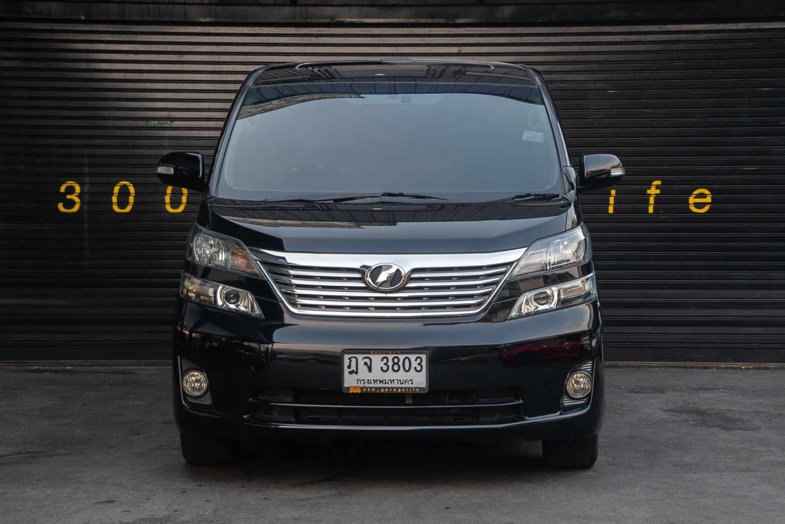 Toyota Vellfire ปี 2009 สีดำ (รูปที่ 3)