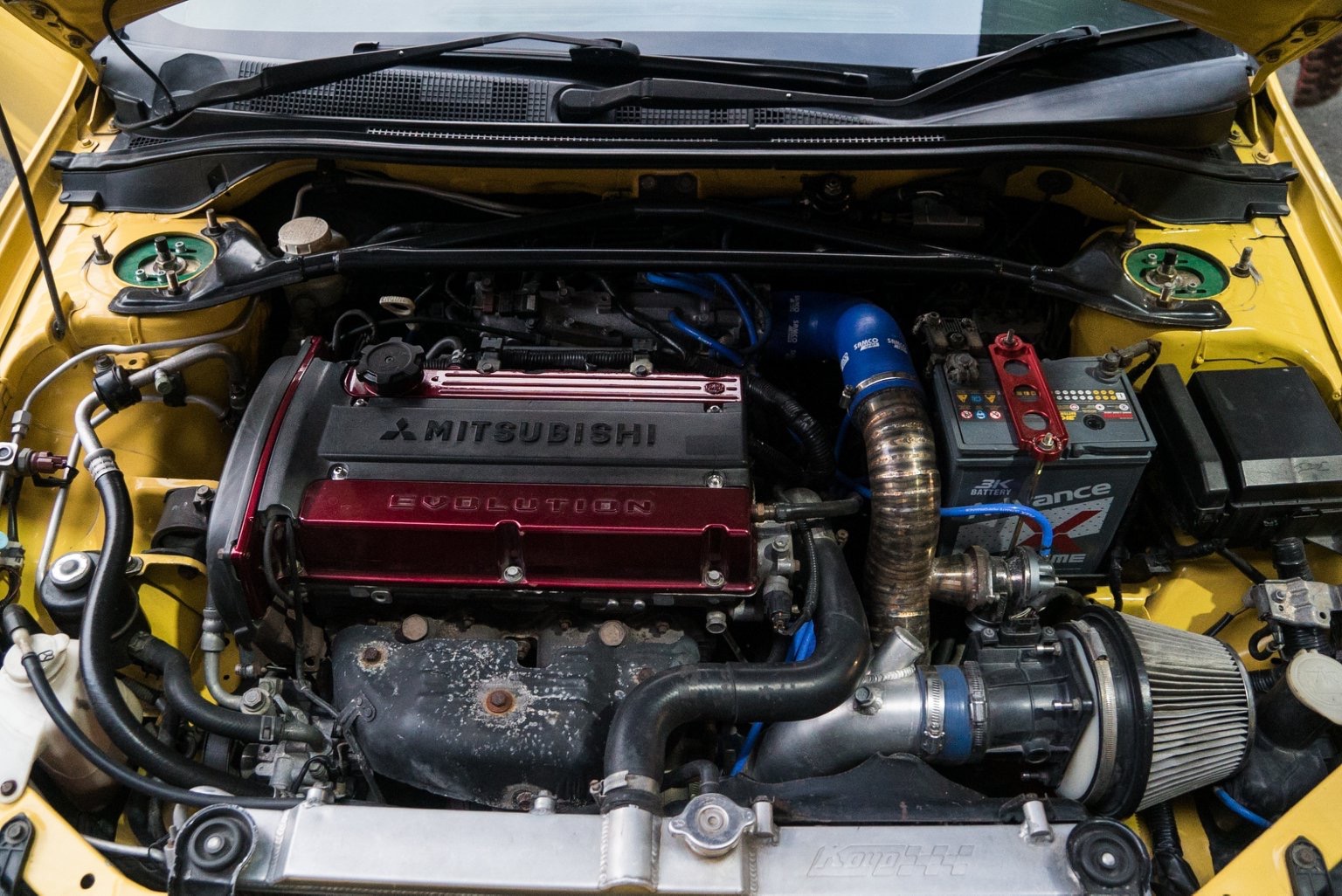 Mitsubishi Evolution VII ปี 2003 สีเหลือง (รูปที่ 15)