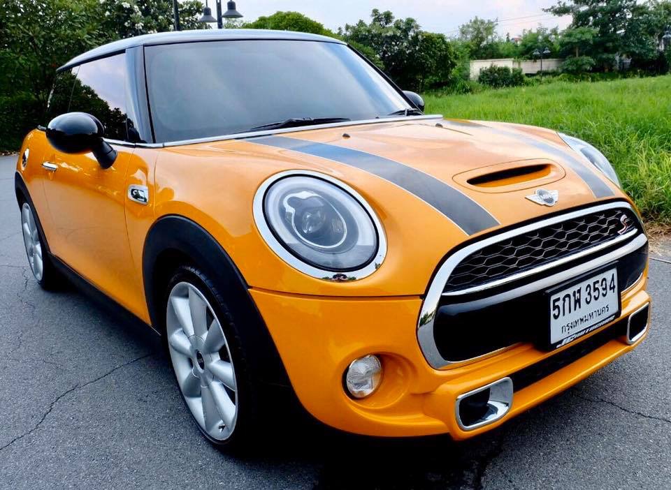 Mini Hatch (Cooper) Gen3 F56 (3 ประตู) ปี 2014 สีเหลือง (รูปที่ 2)