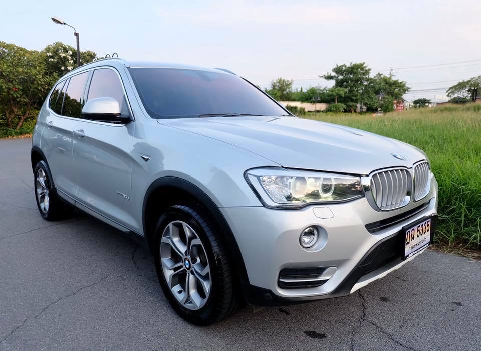 BMW X3 F25 ปี 2016 สีเงิน (รูปที่ 2)