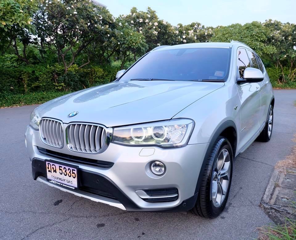 BMW X3 F25 ปี 2016 สีเงิน