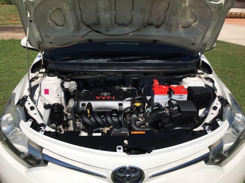 Toyota Vios ปี 2015 สีขาว (รูปที่ 16)