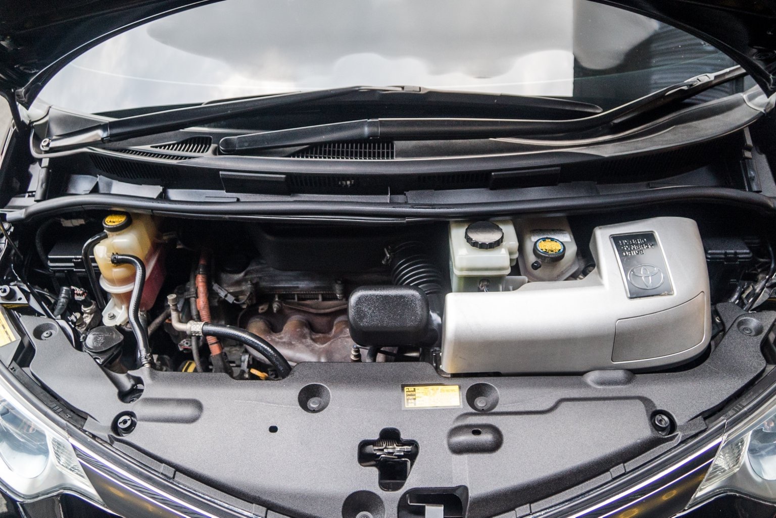 Toyota Estima ปี 2008 สีดำ (รูปที่ 15)