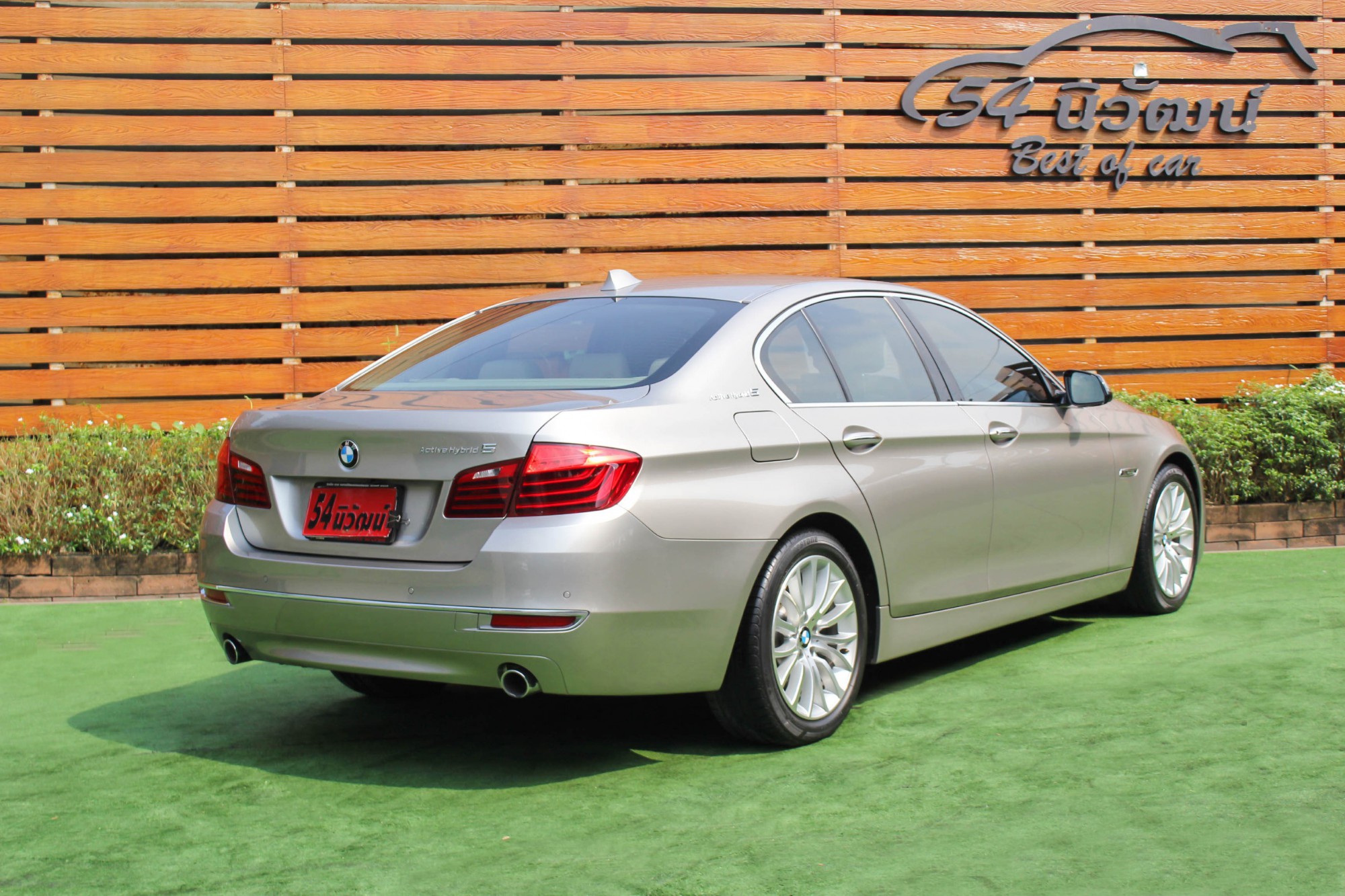 BMW 5 Series ACTIVE HYBRID 5 LUXURY 3.0 LCI ปี 2014 สีน้ำตาล