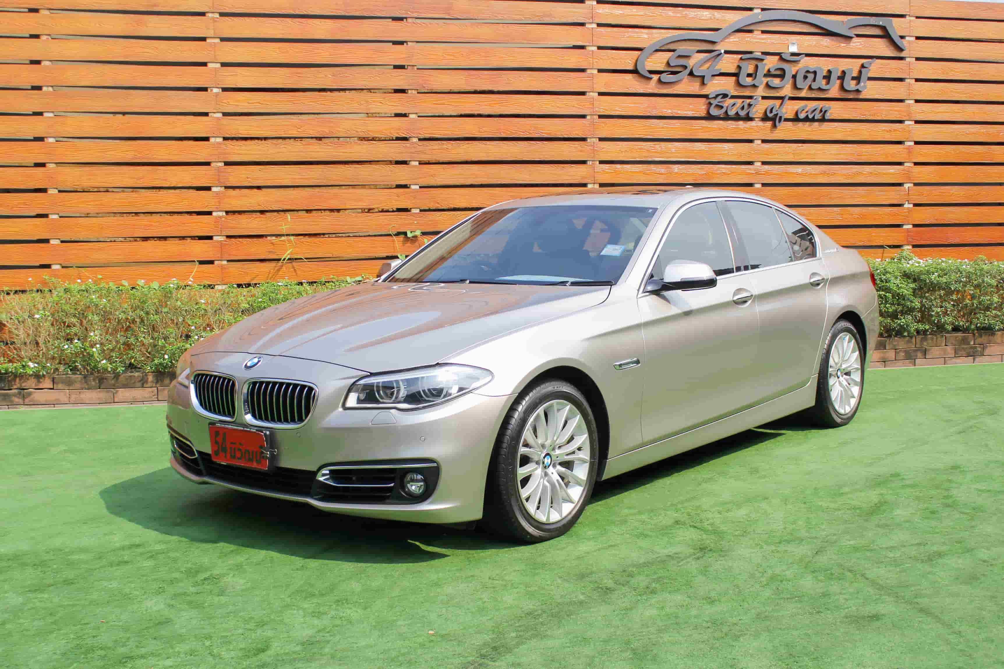 BMW 5 Series ACTIVE HYBRID 5 LUXURY 3.0 LCI ปี 2014 สีน้ำตาล