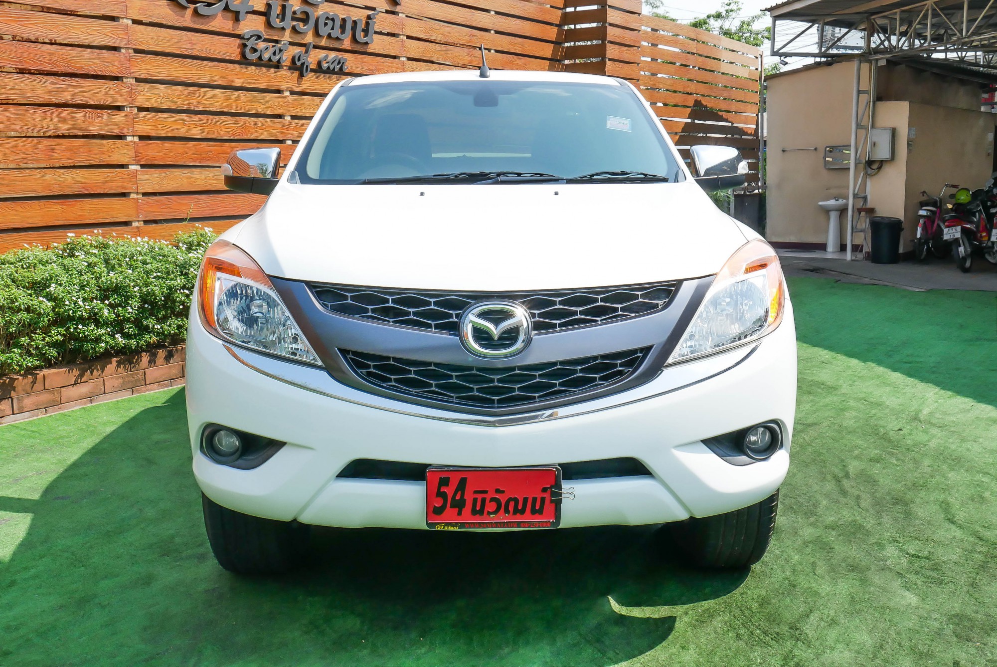 2013 MAZDA BT-50 PRO DOUBLECAB 3.2 4×4 MT ปี 2013 สีขาว (รูปที่ 4)