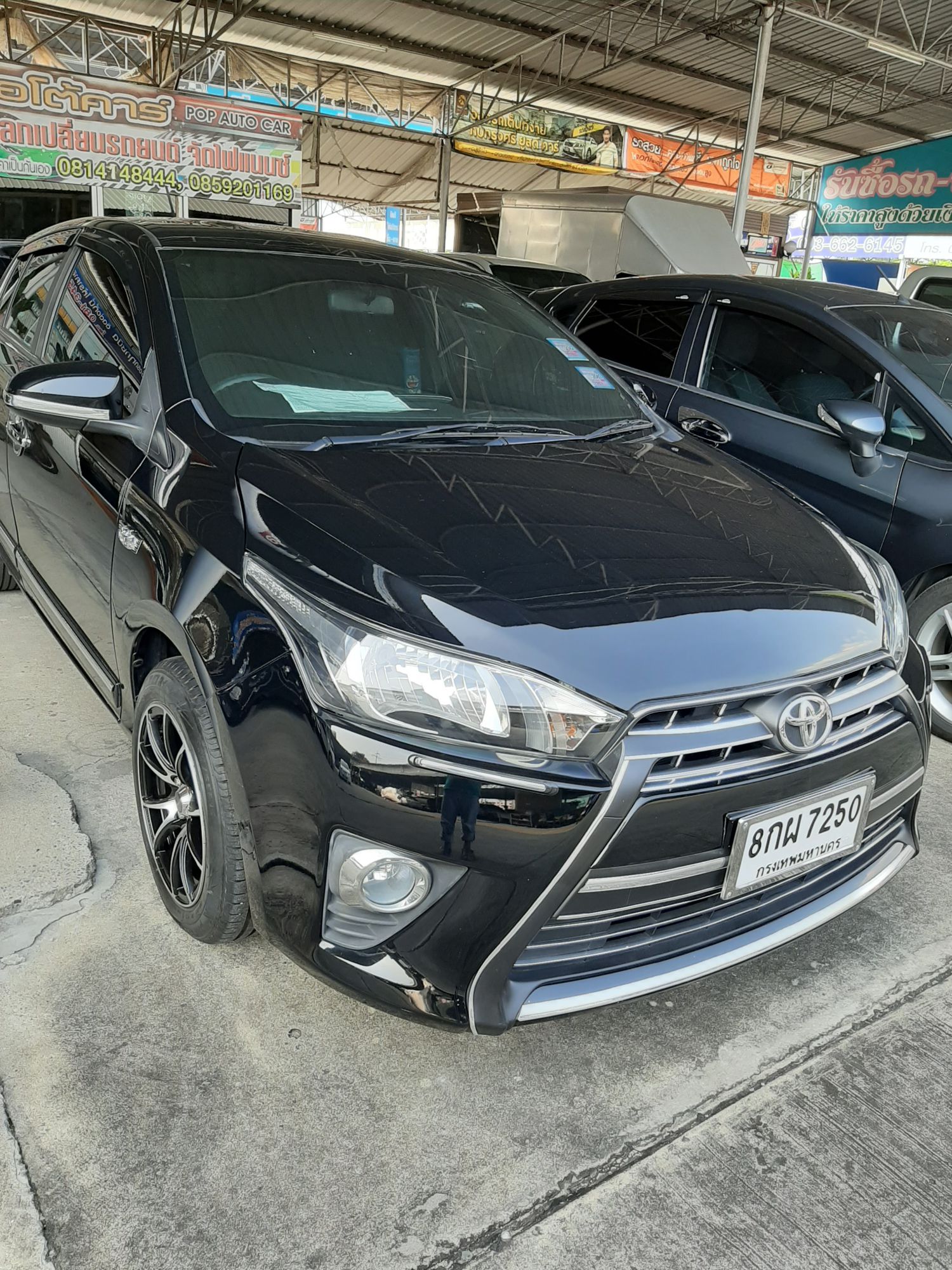 Toyota Yaris ปี 2013 สีดำ