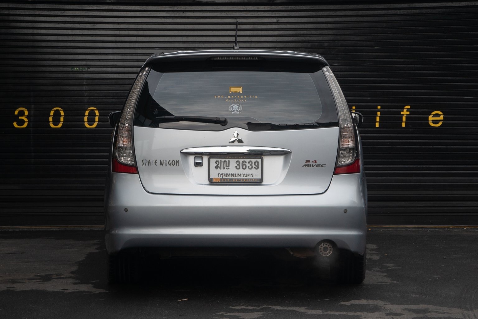 Mitsubishi Space Wagon ปี 2007 สีเงิน (รูปที่ 4)