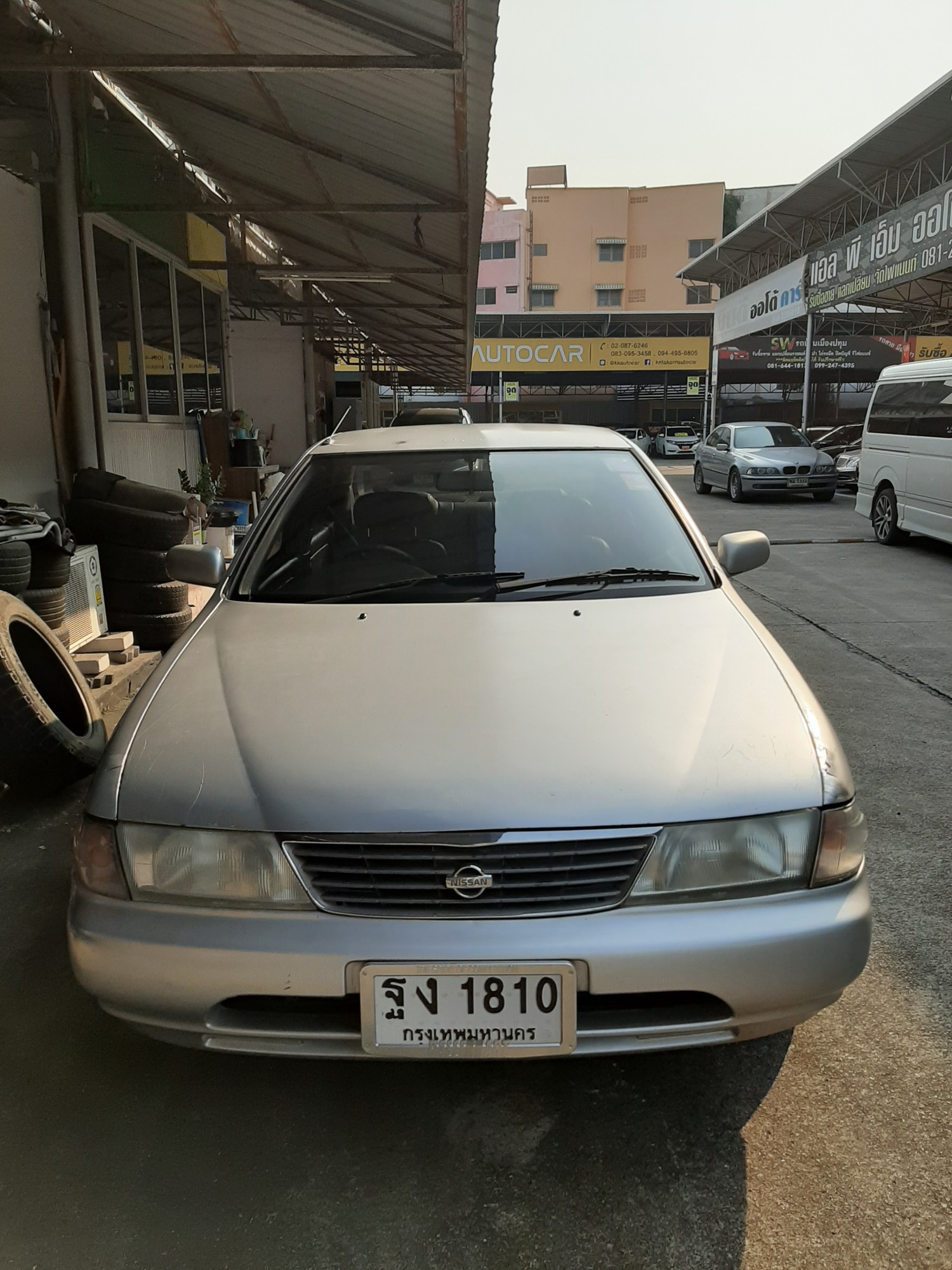 Nissan Sunny ปี 1994 สีเทา