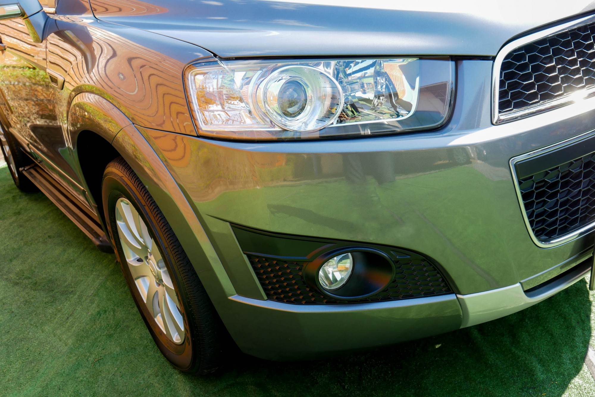 CHEVROLET CAPTIVA 2.0 LSX AT ปี2012 สีน้ำตาล (รูปที่ 3)