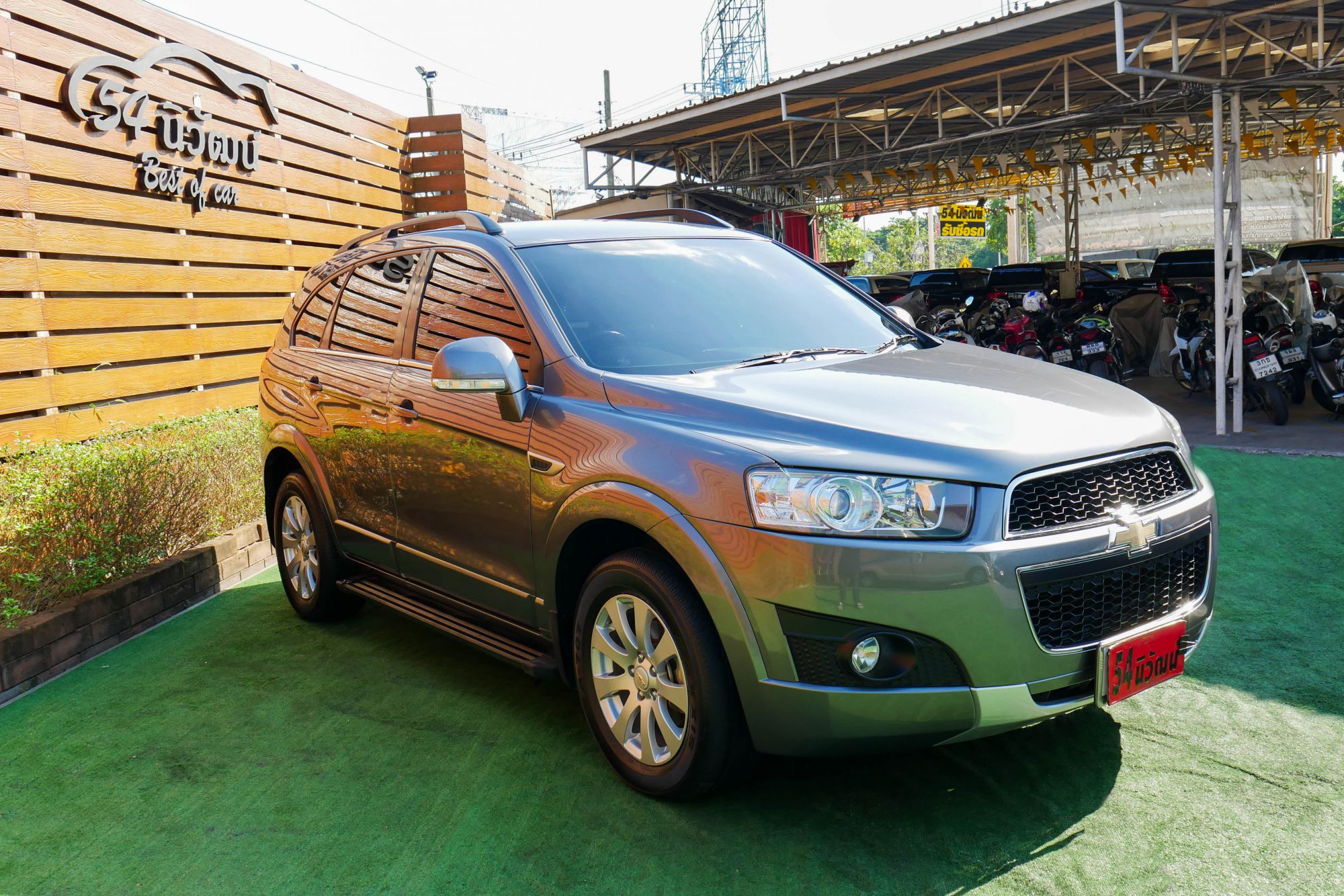 CHEVROLET CAPTIVA 2.0 LSX AT ปี2012 สีน้ำตาล (รูปที่ 4)