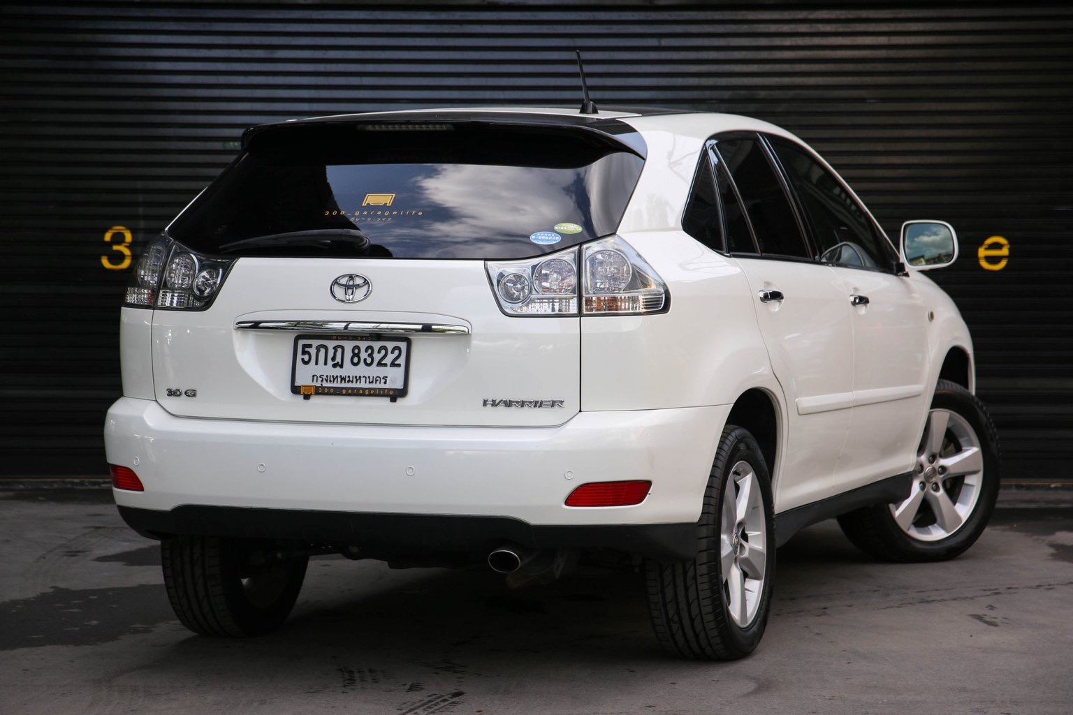 Toyota Harrier ปี 2008 สีขาว (รูปที่ 2)
