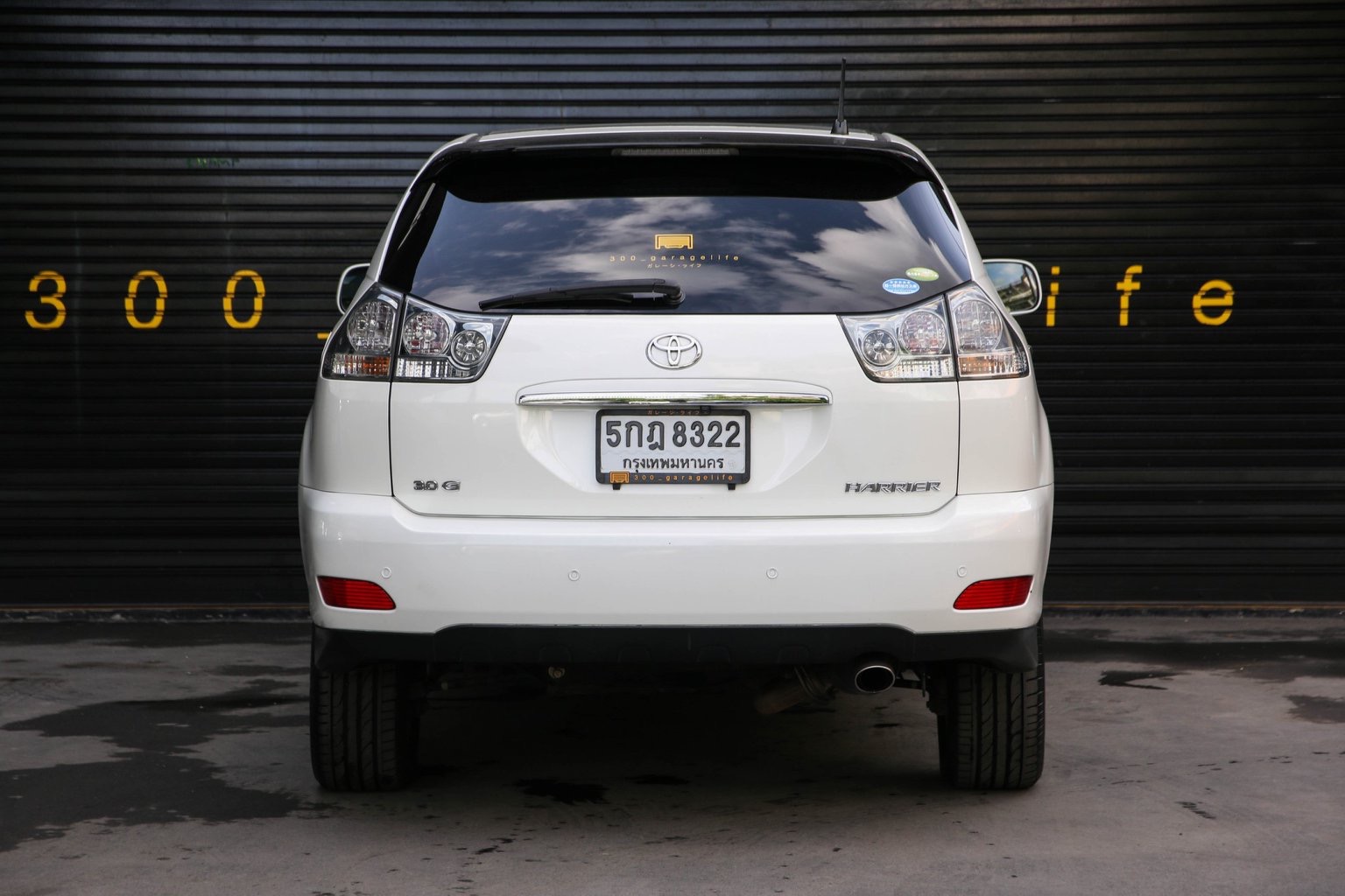 Toyota Harrier ปี 2008 สีขาว (รูปที่ 4)