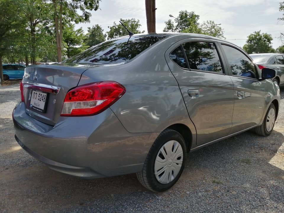 Mitsubishi Attrage ปี 2018 สีเทา (รูปที่ 3)