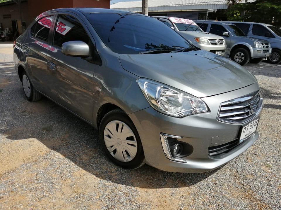 Mitsubishi Attrage ปี 2018 สีเทา (รูปที่ 2)