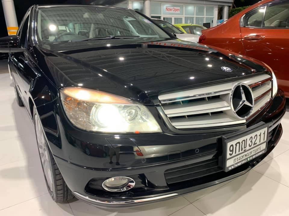 Mercedes-Benz C-Class W204 C200 ปี 2010 สีดำ (รูปที่ 6)