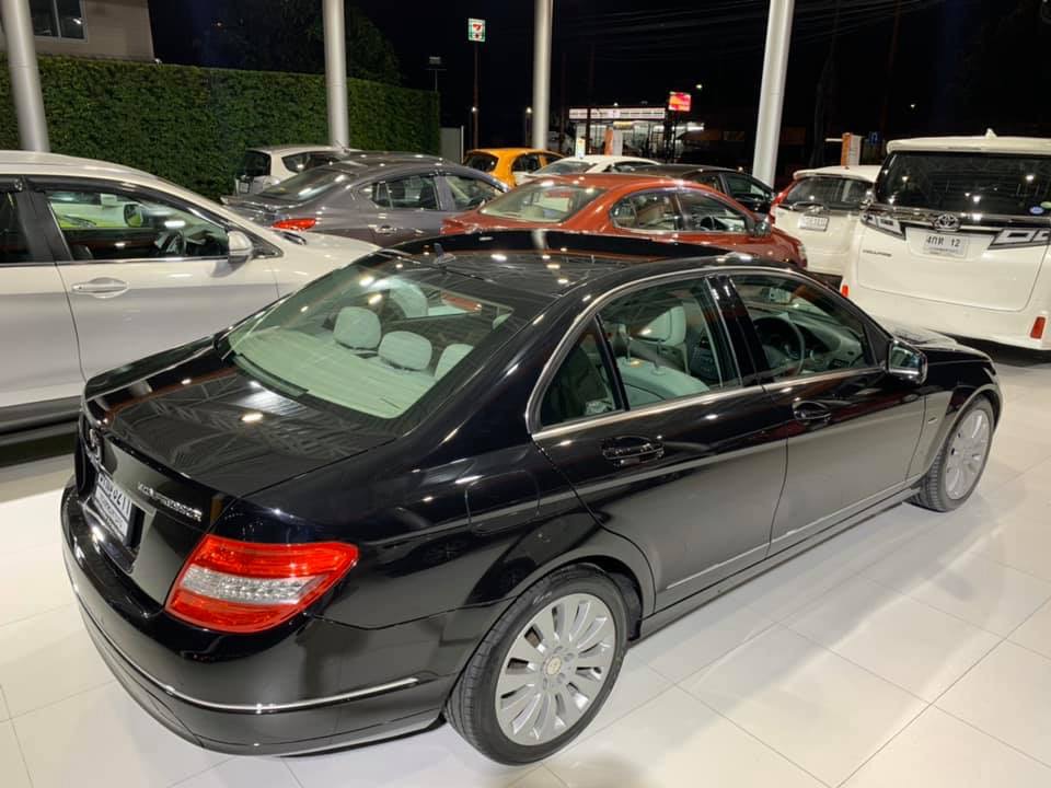 Mercedes-Benz C-Class W204 C200 ปี 2010 สีดำ (รูปที่ 5)