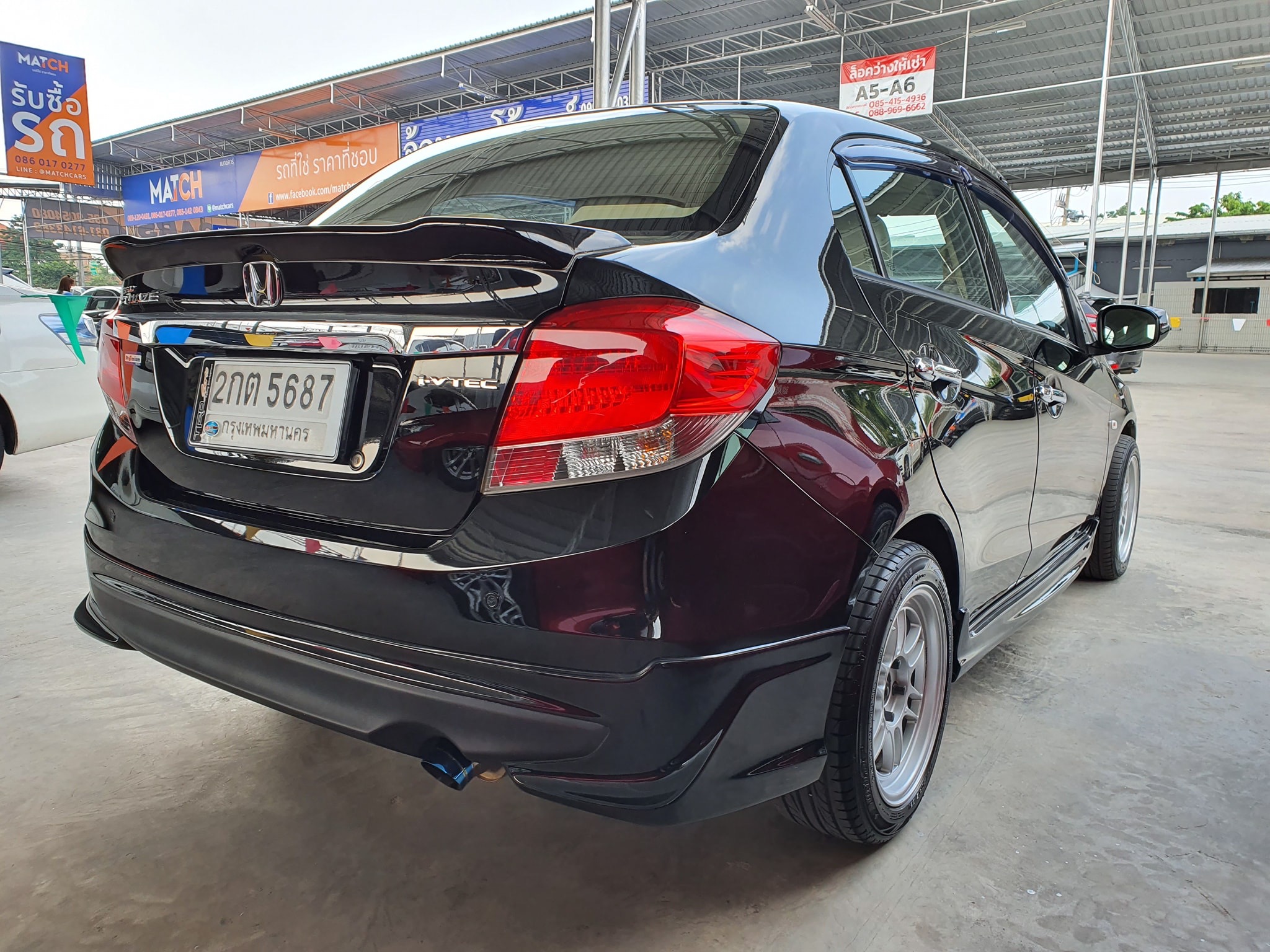 Honda Brio Amaze ปี 2013 สีดำ (รูปที่ 3)