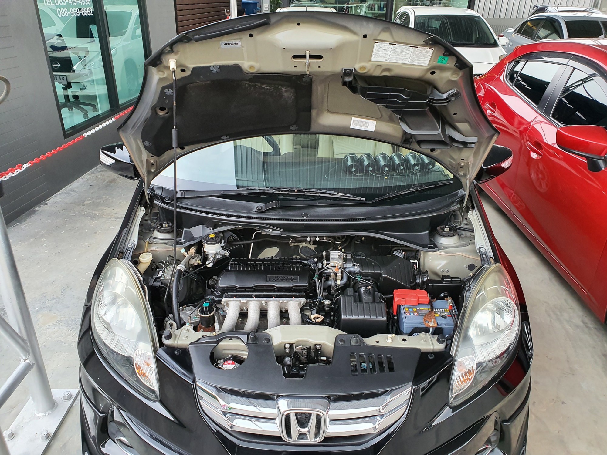 Honda Brio Amaze ปี 2013 สีดำ (รูปที่ 9)