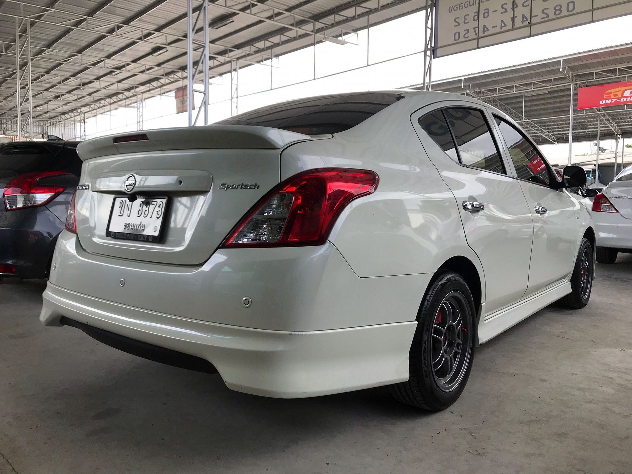Nissan Almera ปี 2016 สีขาว (รูปที่ 3)
