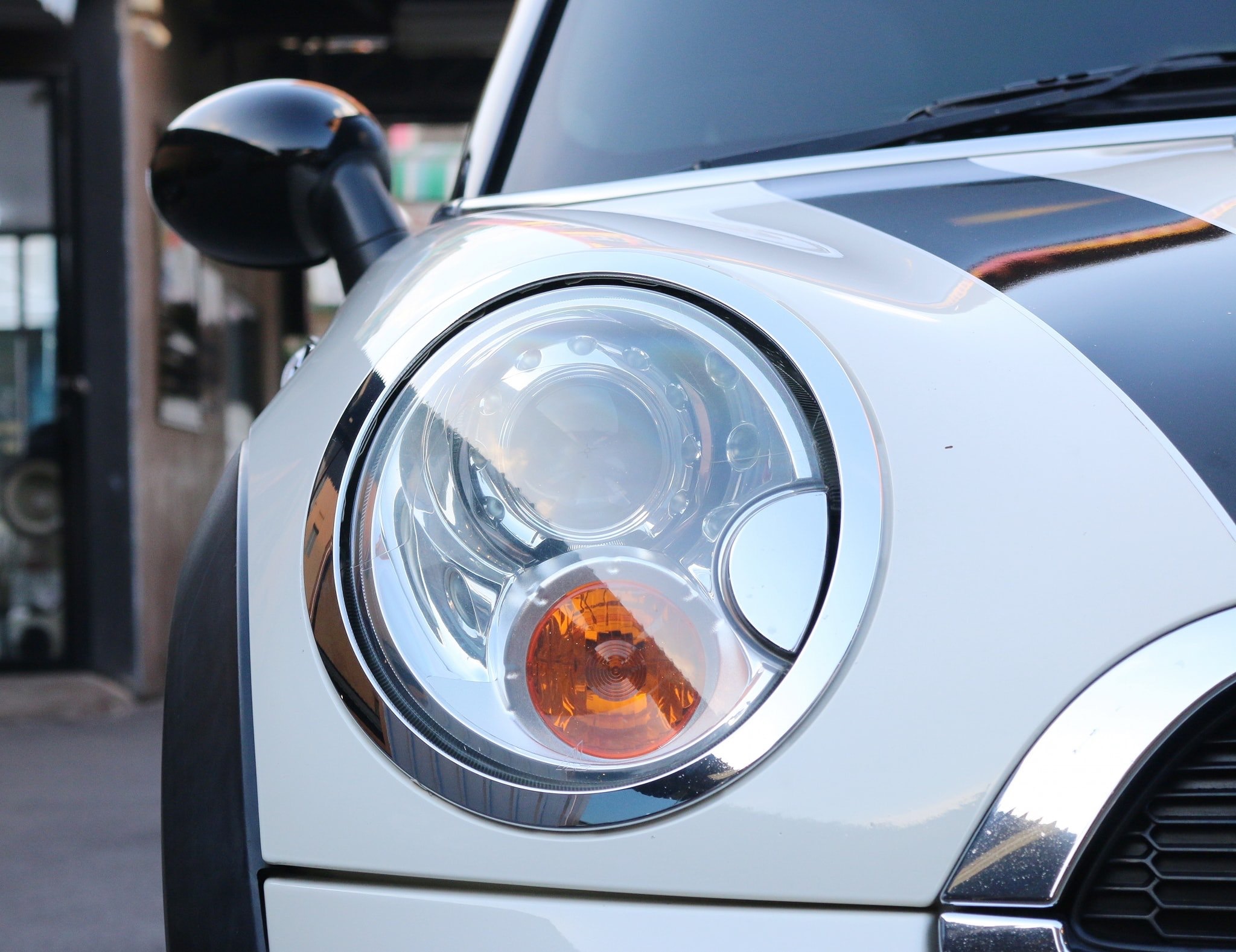 Mini Hatch (Cooper) Gen2 R56 ปี 2009 สีขาว (รูปที่ 4)