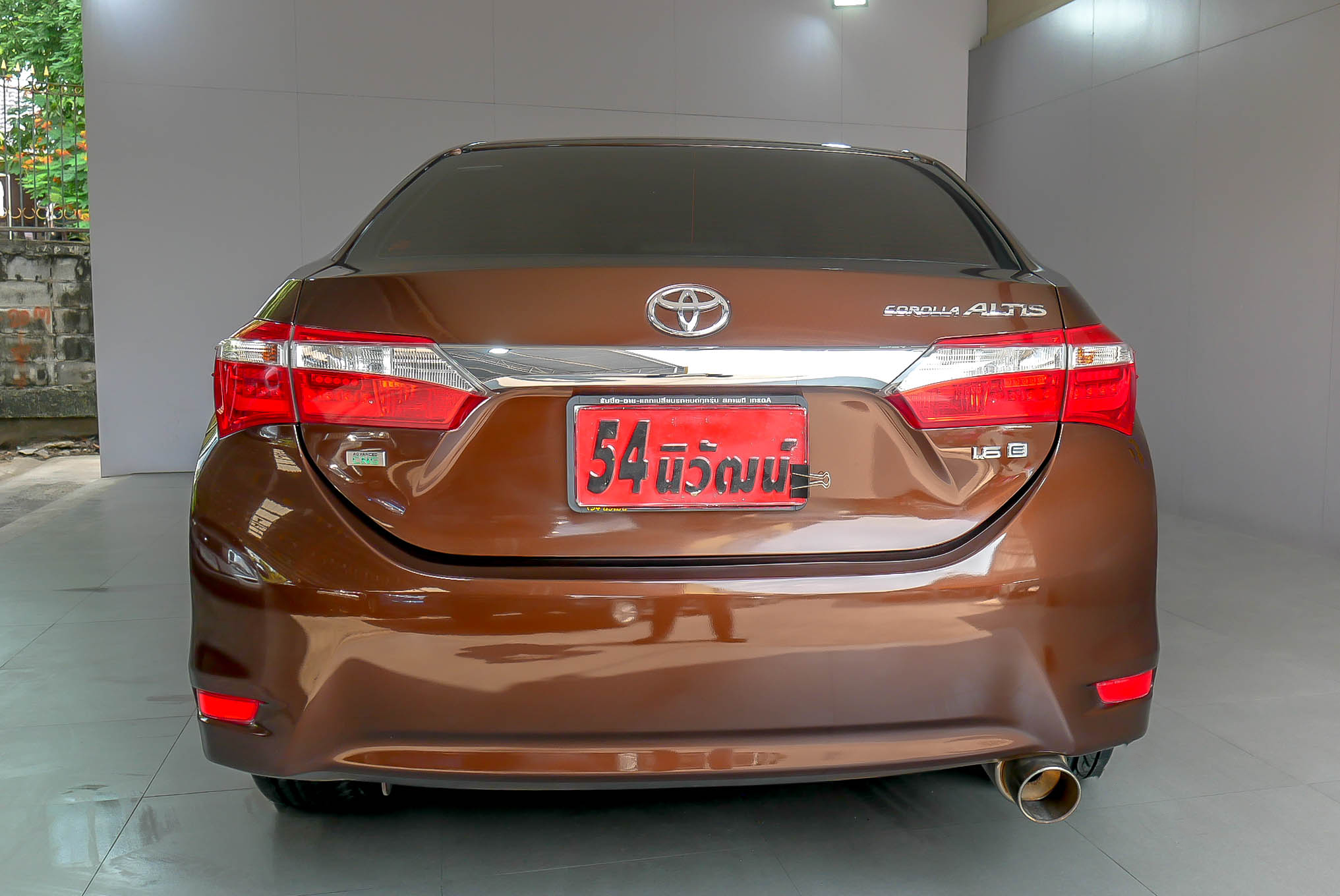 Toyota ALTIS 1.6 E CNG ปี 2014 สีน้ำตาล (รูปที่ 19)
