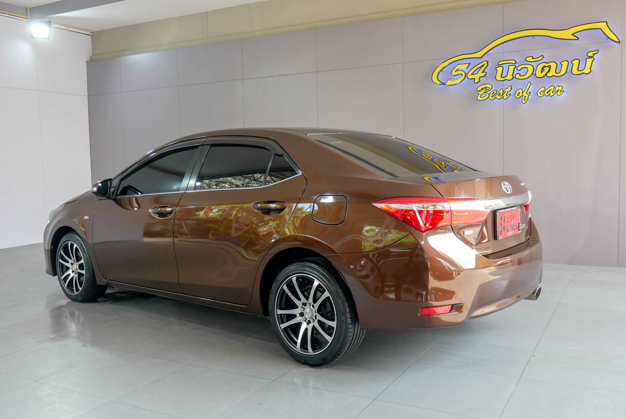 Toyota ALTIS 1.6 E CNG ปี 2014 สีน้ำตาล (รูปที่ 18)