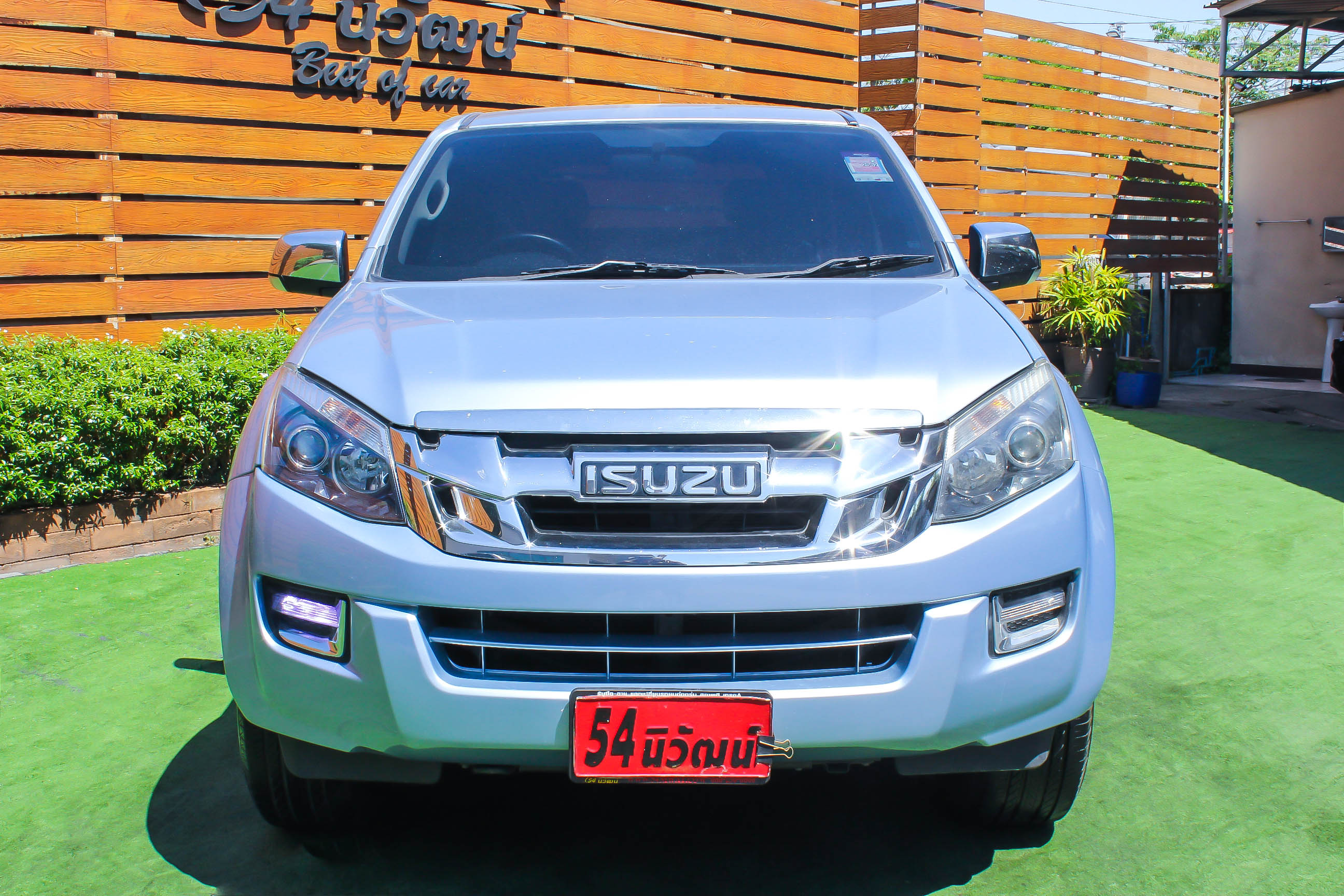 ISUZU D-MAX CAB4 3.0 Z-PRESTIG HI-LANDER SUPER DAY LIGHT AT ปี 2015 สีฟ้า (รูปที่ 2)