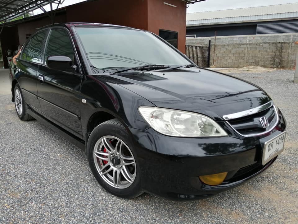Honda Civic ES (Dimension) โฉม ตาเหยี่ยว 04-05 ปี 2004 สีดำ (รูปที่ 2)
