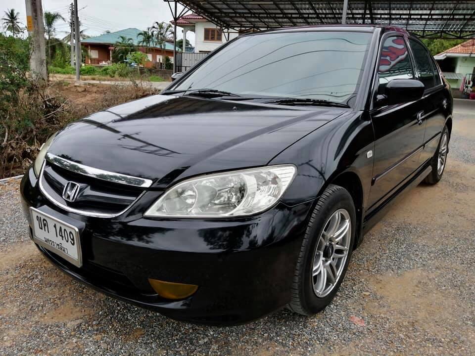 Honda Civic ES (Dimension) โฉม ตาเหยี่ยว 04-05 ปี 2004 สีดำ