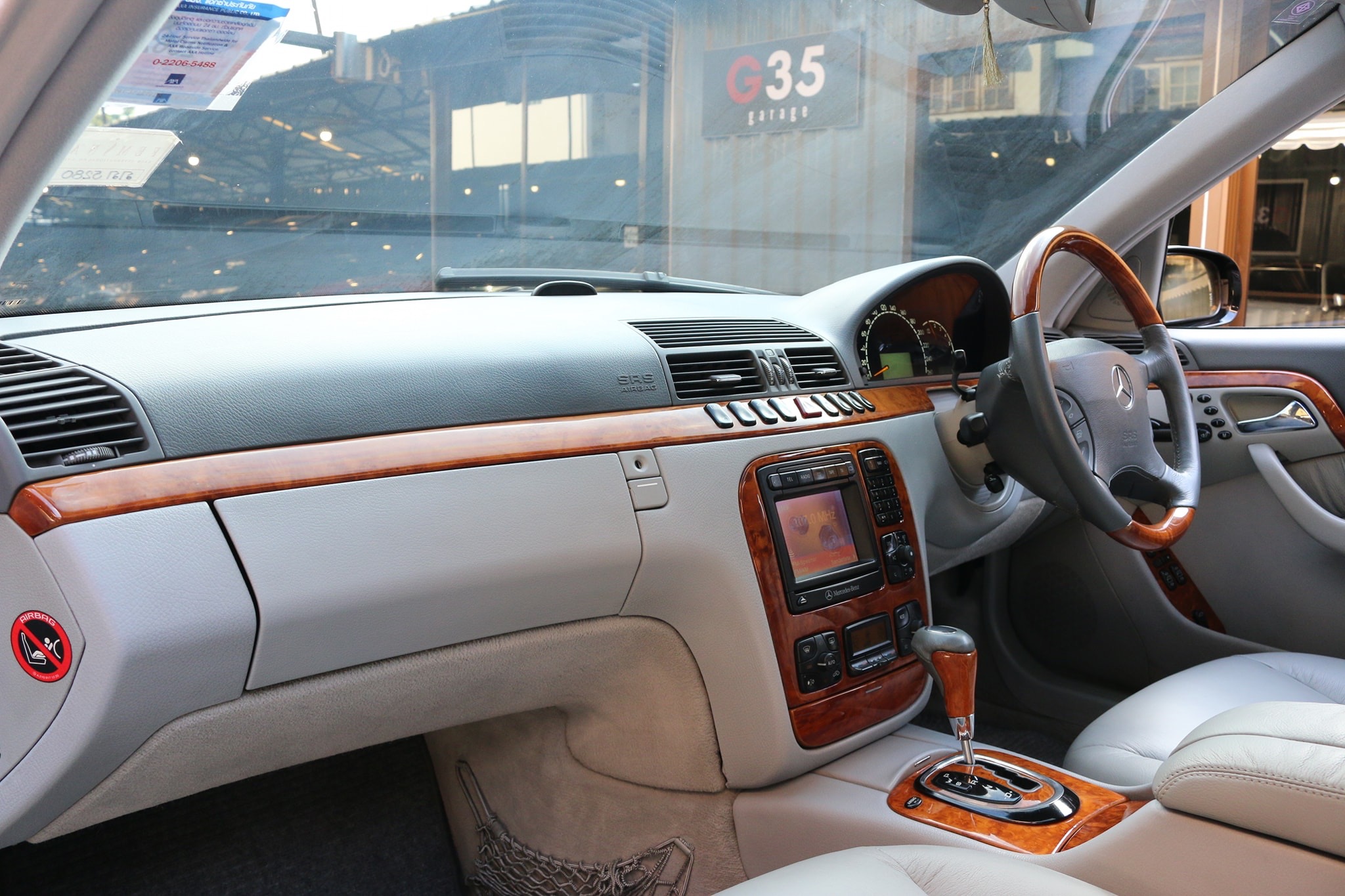 Mercedes-Benz S-Class W220 S280 ปี 2000 สีดำ (รูปที่ 15)