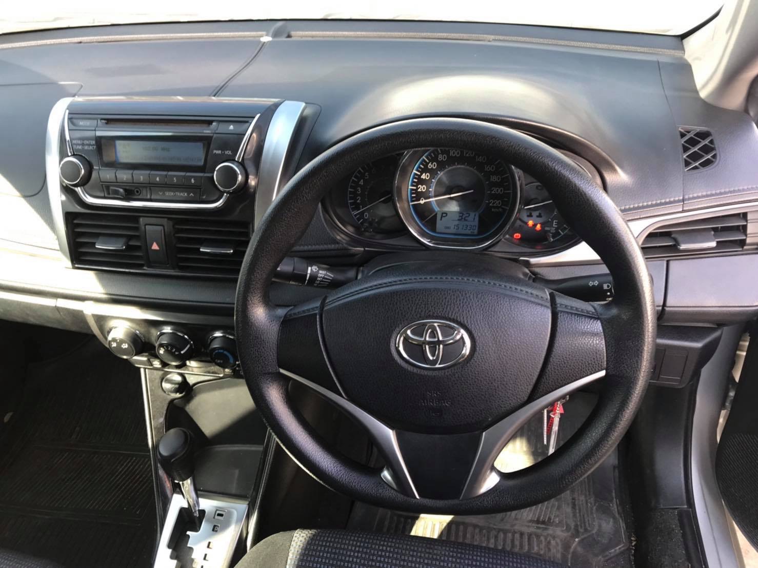 Toyota Vios ปี 2013 สีเงิน (รูปที่ 5)