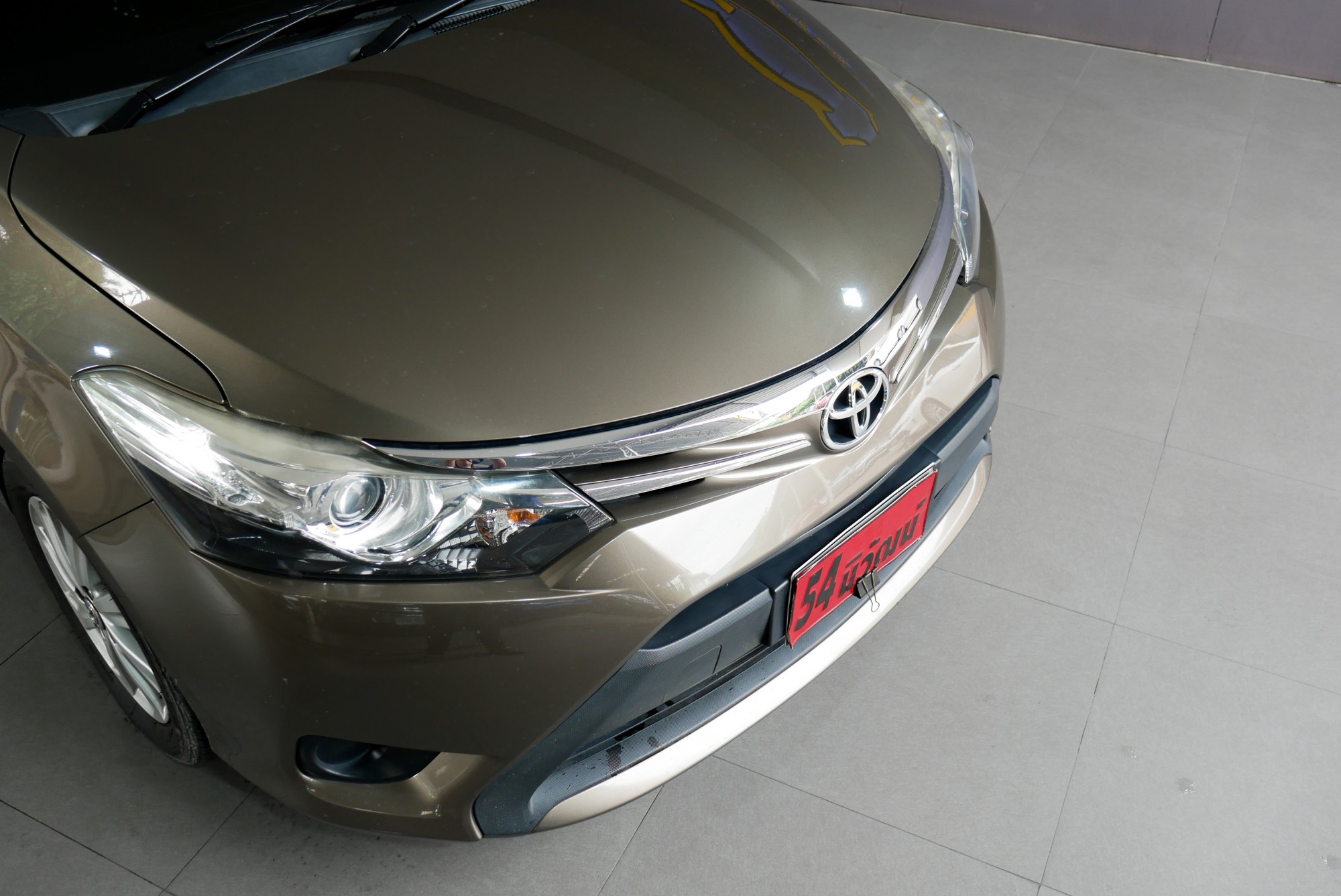 Toyota Vios 1.5 G ปี 2015 สีน้ำตาล (รูปที่ 6)