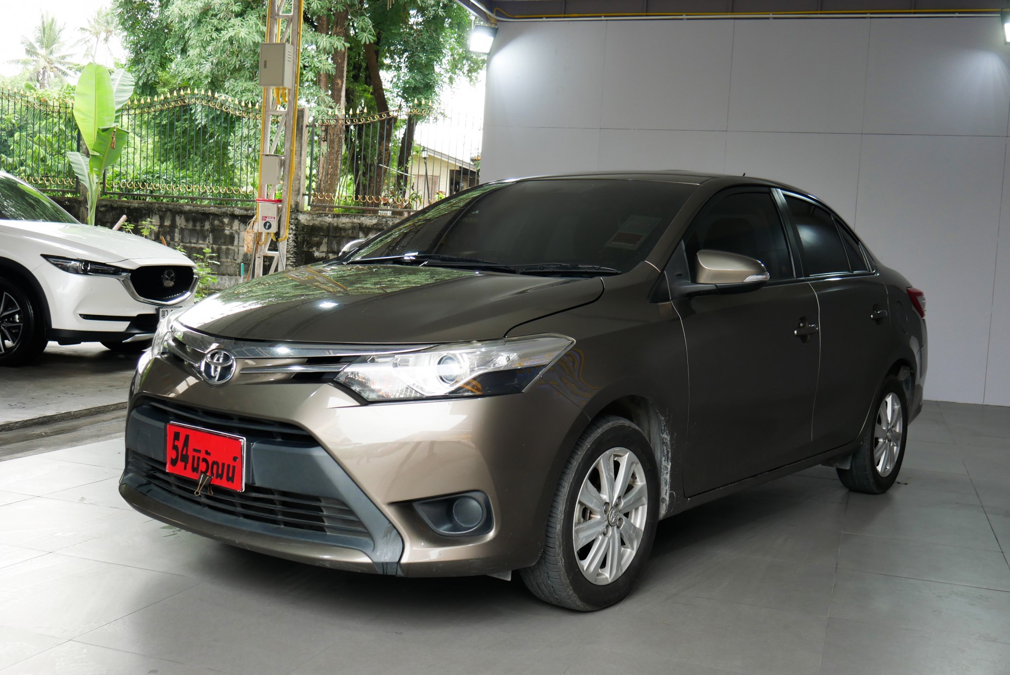 Toyota Vios 1.5 G ปี 2015 สีน้ำตาล (รูปที่ 4)