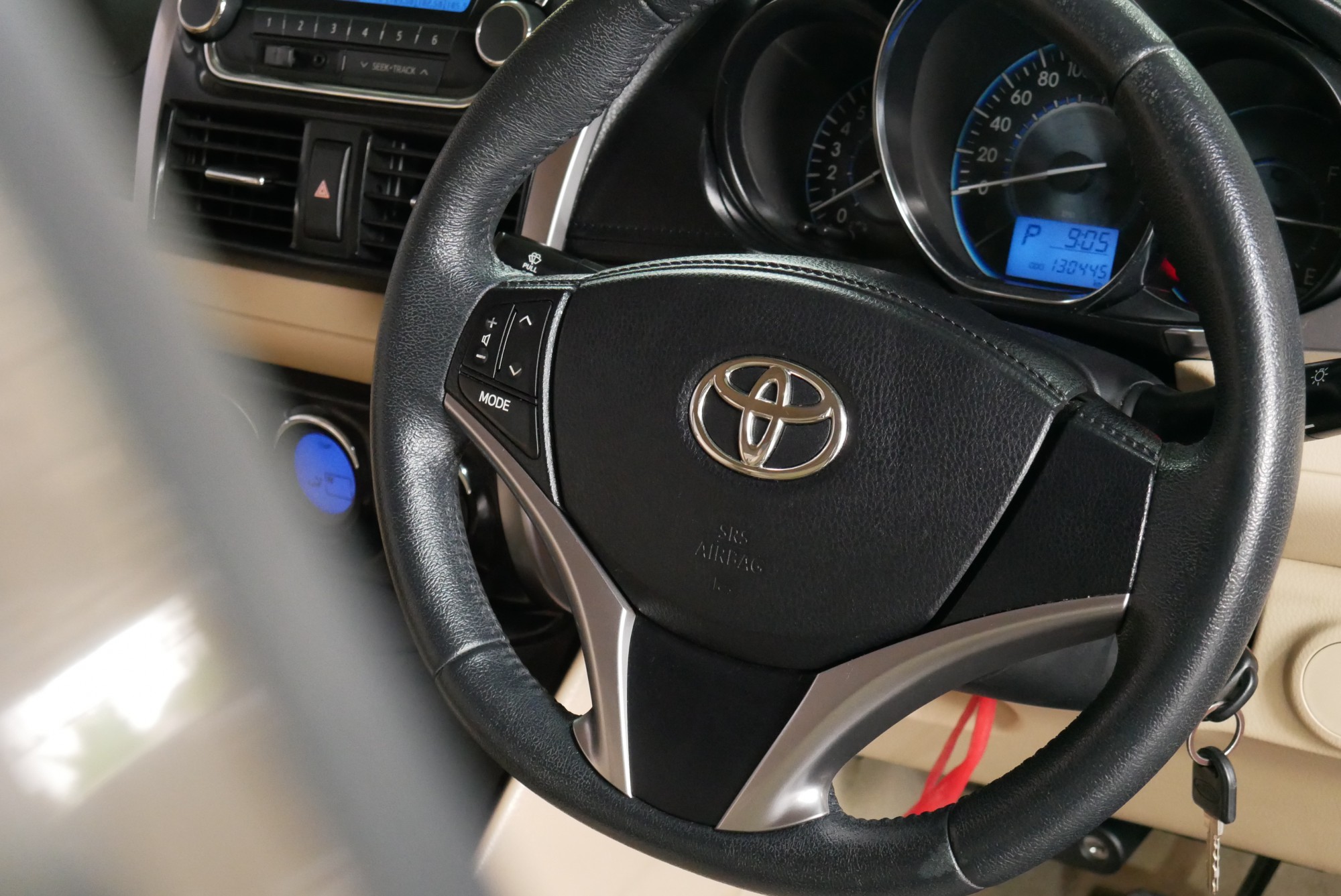 Toyota Vios 1.5 G ปี 2015 สีน้ำตาล (รูปที่ 12)