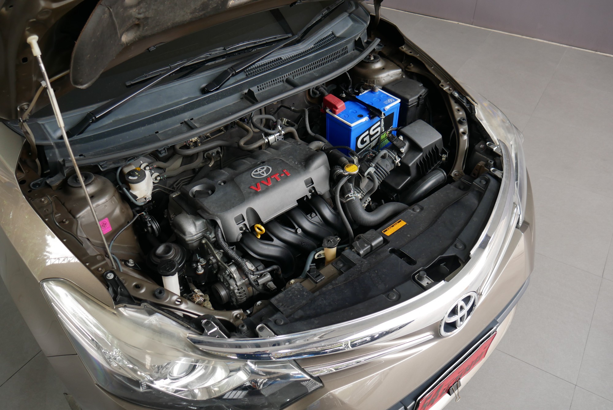 Toyota Vios 1.5 G ปี 2015 สีน้ำตาล (รูปที่ 7)