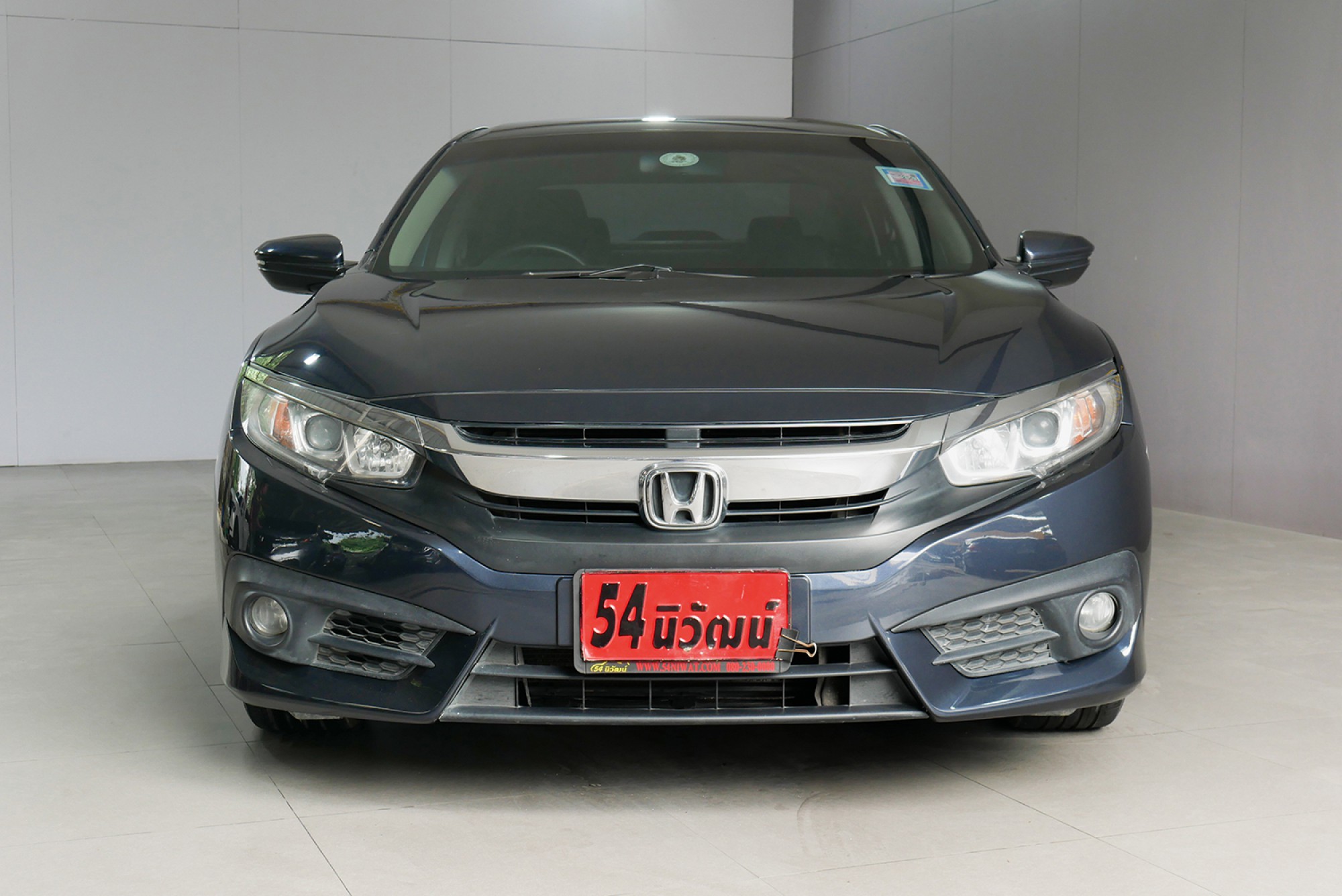 HONDA CIVIC FC 1.8 EL ปี 2016 สีน้ำเงิน (รูปที่ 2)