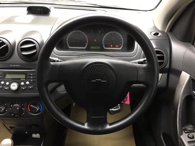 Chevrolet Aveo ปี 2011 สีเงิน (รูปที่ 8)