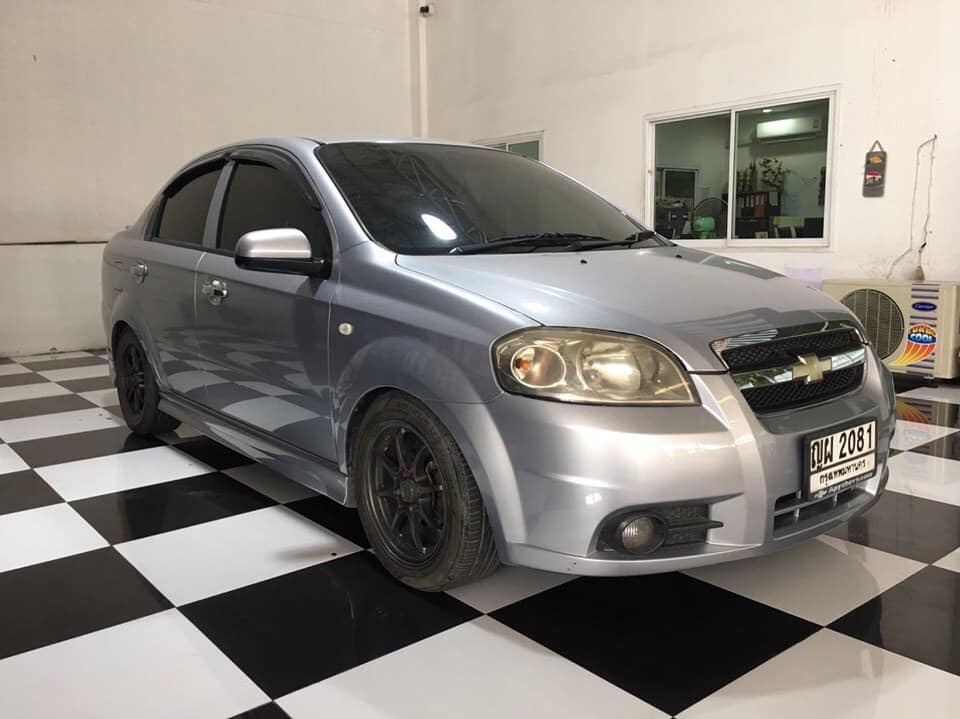 Chevrolet Aveo ปี 2011 สีเงิน (รูปที่ 2)