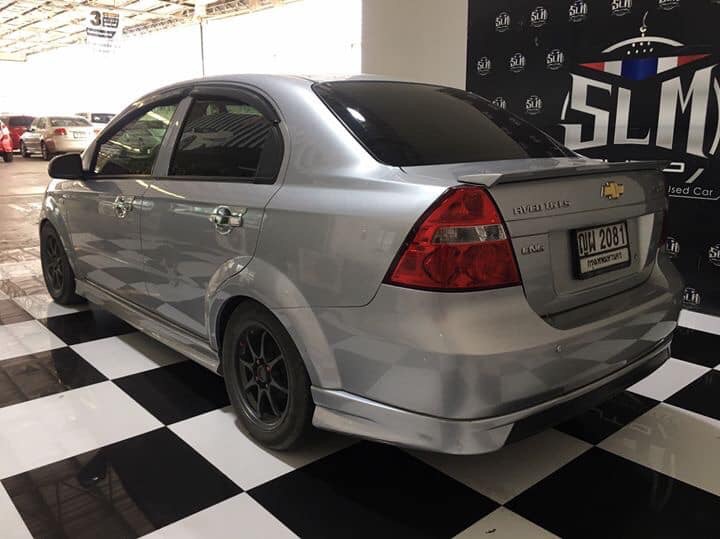 Chevrolet Aveo ปี 2011 สีเงิน (รูปที่ 4)