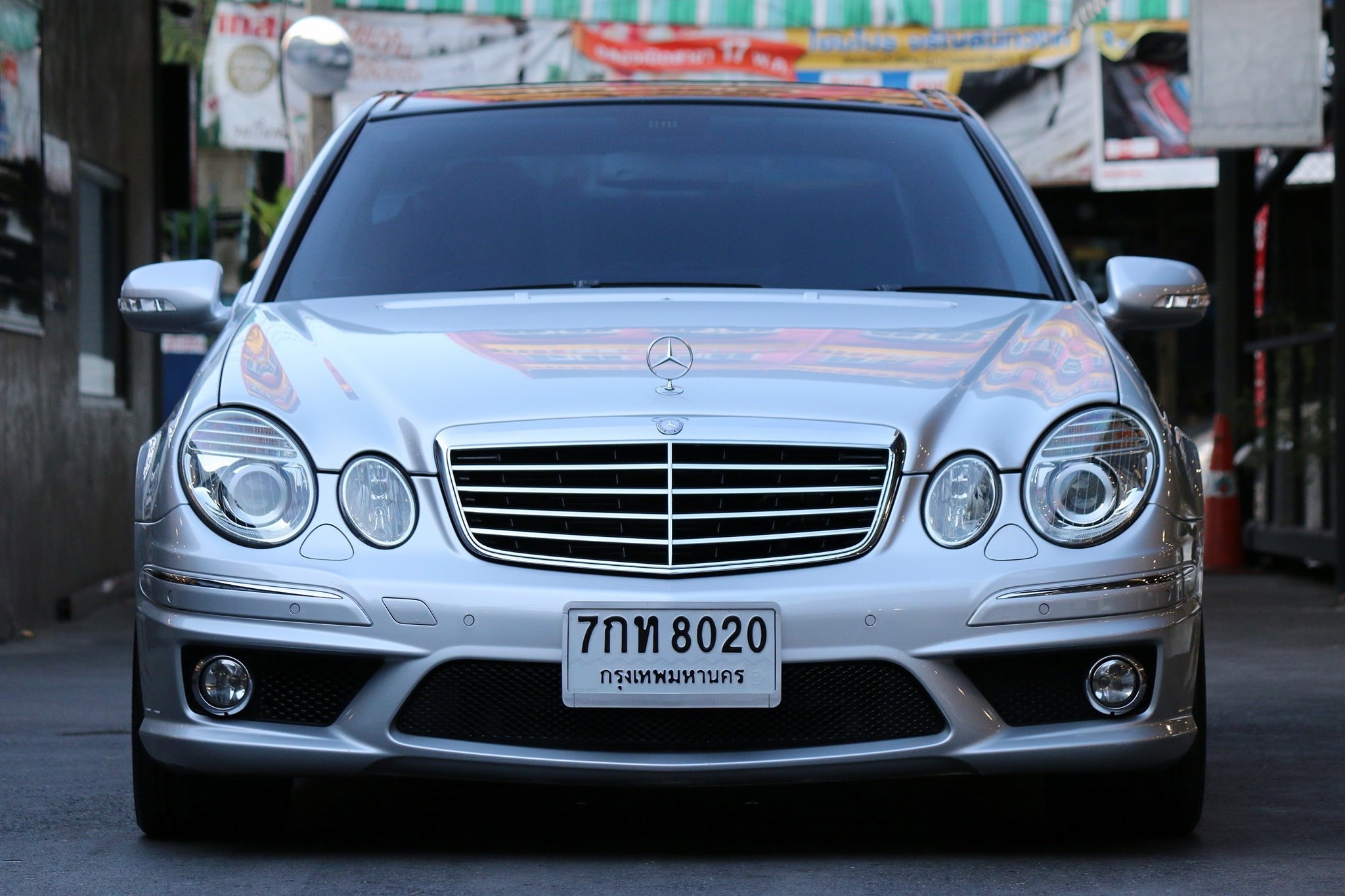 Mercedes-Benz E-Class W211 E63 AMG ปี 2003 สีเงิน (รูปที่ 3)