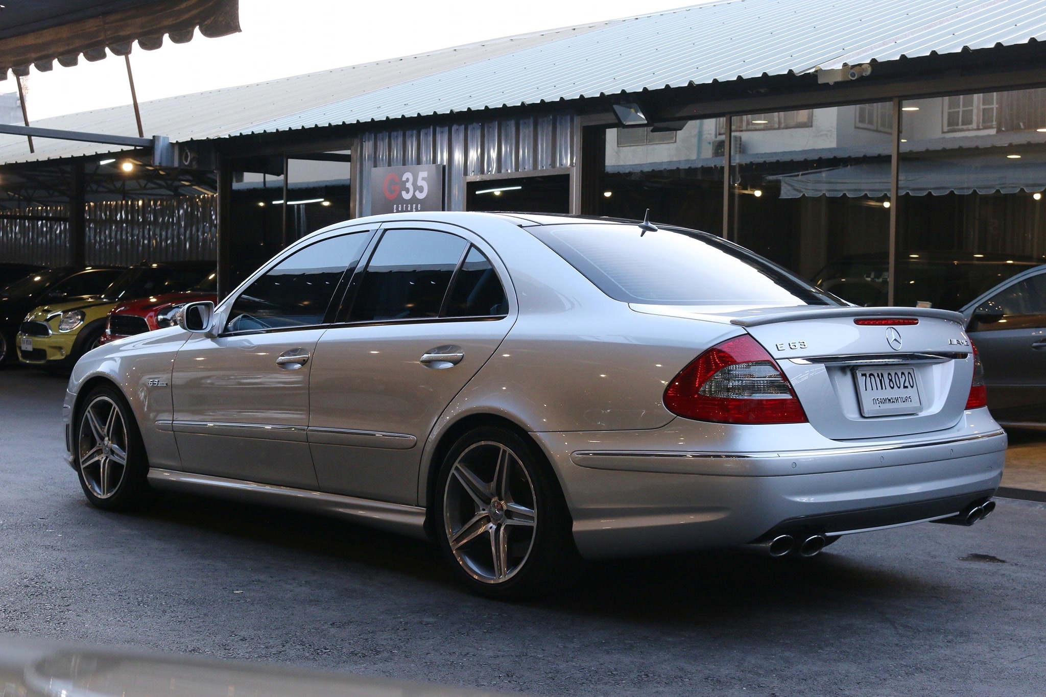 Mercedes-Benz E-Class W211 E63 AMG ปี 2003 สีเงิน (รูปที่ 6)