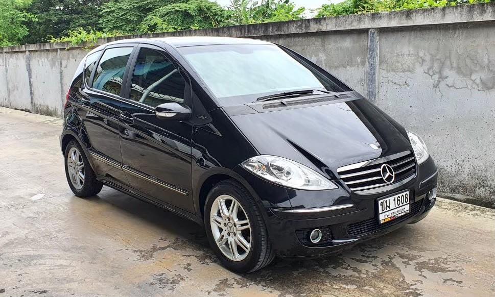 Mercedes-Benz A-Class W169 A170 ปี 2007 สีดำ (รูปที่ 2)